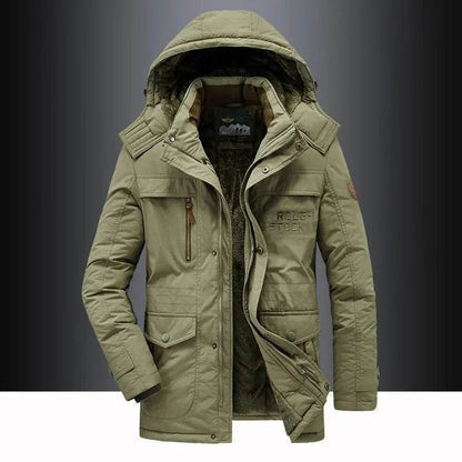 Buy Center Men's Winter Hooded Parka - Warm Casual Down Jacket - Buy Center UK