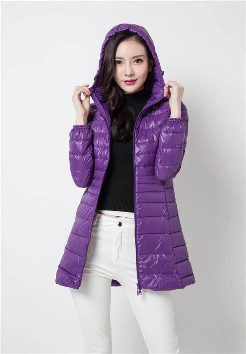 Buy Center Women's Lightweight Quilted Jacket - Water & Wind Resistant - Buy Center UK