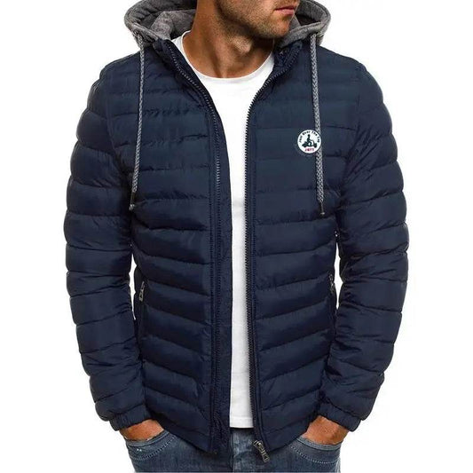 JOTT Men's Cotton Hooded Jacket - Lightweight Winter Sportswear - Buy Center UK