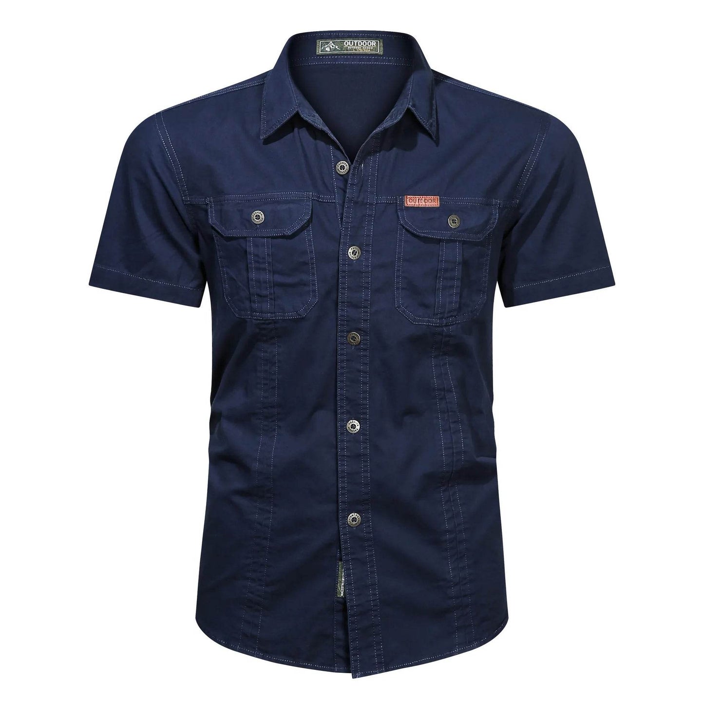 Buy Center Men's Oversized Cargo Shirts - 4XL & 5XL Casual Blouse - Buy Center UK