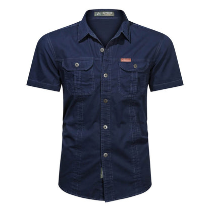 Buy Center Men's Oversized Cargo Shirts - 4XL & 5XL Casual Blouse - Buy Center UK