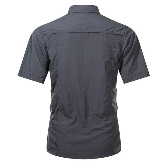 Buy Center Men’s Breathable Jogger Shirts - Quick Dry & Multi-Pockets - Buy Center UK