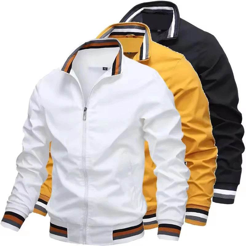 2025 Custom Logo Men's Blazer - Spring/Summer Zipper Jacket - Buy Center UK