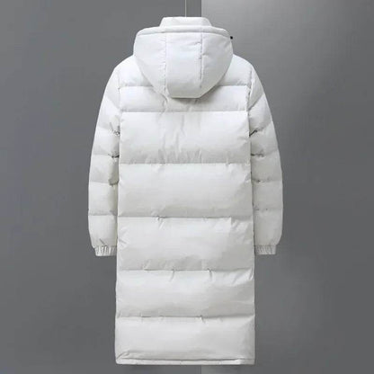 Buy Center Men’s Long Puffer Jacket - Windproof & Warm Winter Coat - Buy Center UK