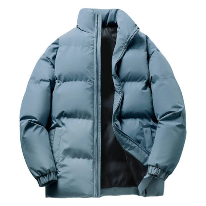 2023 Men's Winter Down Jacket - Stylish Hooded Black Parka Coat - Buy Center UK