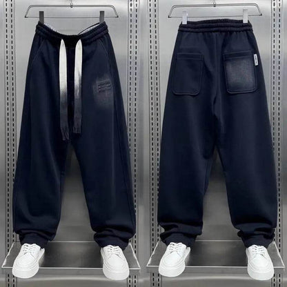 Buy Center Black Casual Straight Pants - Luxury Jogger Sweatpants - Buy Center UK