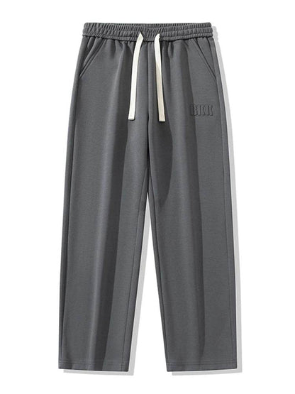 Buy Center Men's Wide Leg Sweatpants - Casual Cotton Track Pants - Buy Center UK