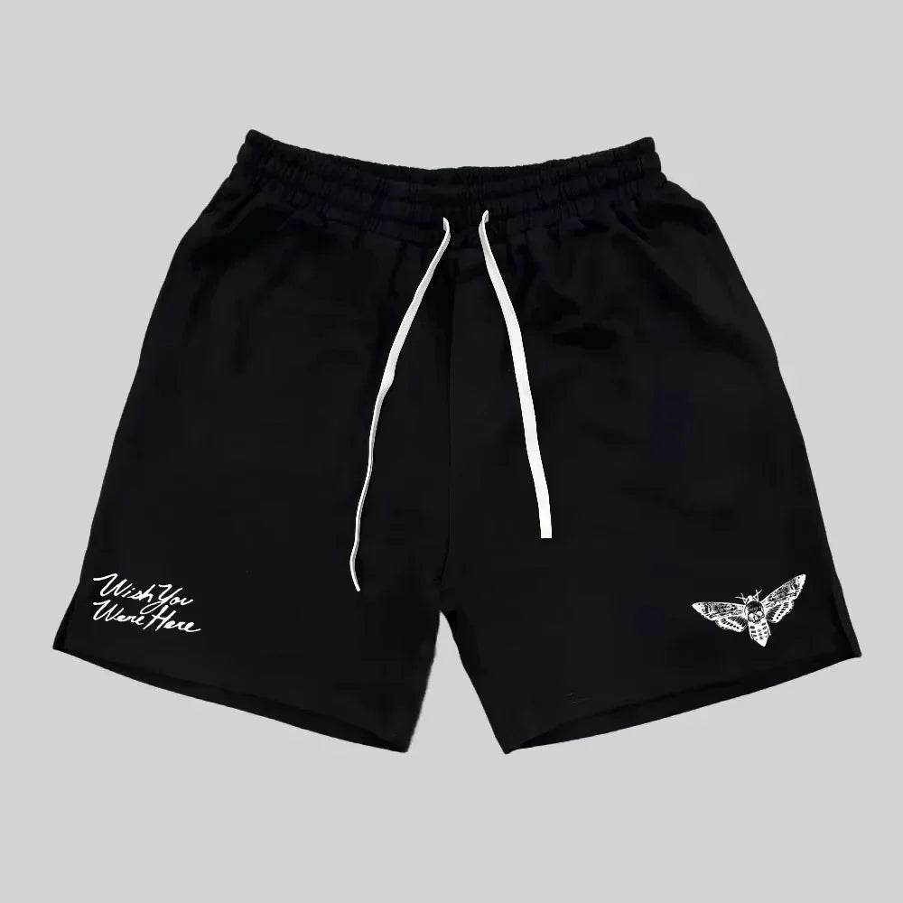 DARC SPORT Men's Summer Shorts - Casual Cotton Gym & Fitness Wear - Buy Center UK
