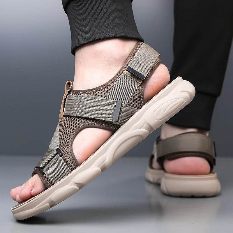 YRZL Comfortable Non-Slip Sandals for Men - Casual Beach Wear - Buy Center UK