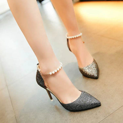 Trend Elegant Pointed Toe High Heels Mules for Women - Sexy Pumps - Buy Center UK