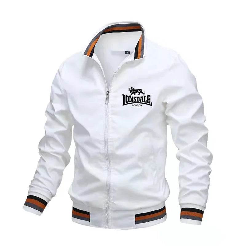 LONSDALE Men's Windbreaker Bomber Jacket - Stylish & Durable Design - Buy Center UK