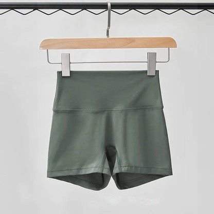 GymHUB High-Waisted Yoga Shorts - Quick-Drying, Hip Lifting Fit - Buy Center UK
