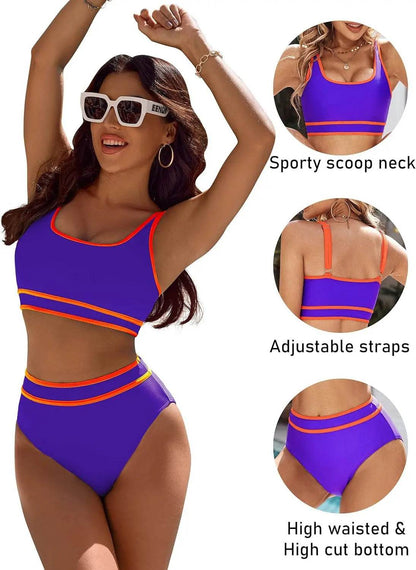 Buy Center Sexy High-Waisted Bikini Set - Luxury Women’s Swimwear - Buy Center UK