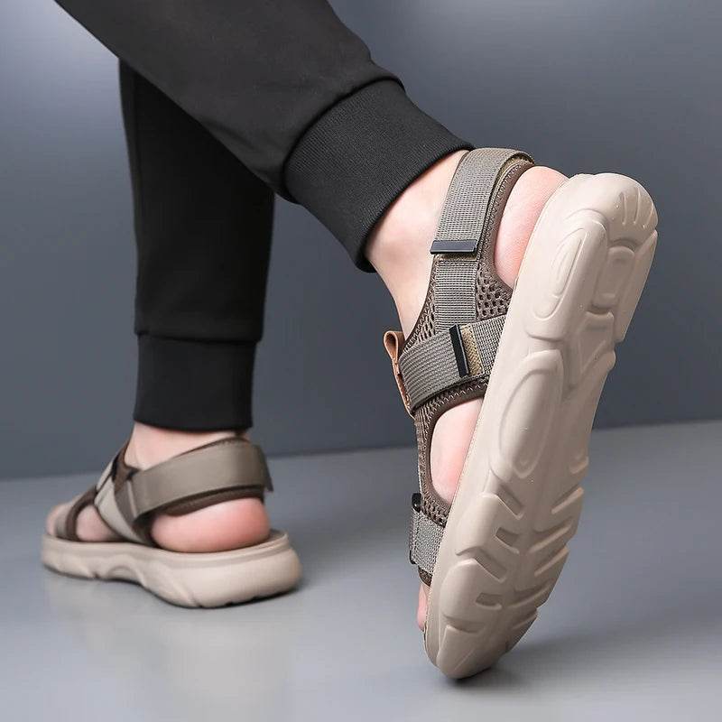 YRZL Comfortable Non-Slip Sandals for Men - Casual Beach Wear - Buy Center UK