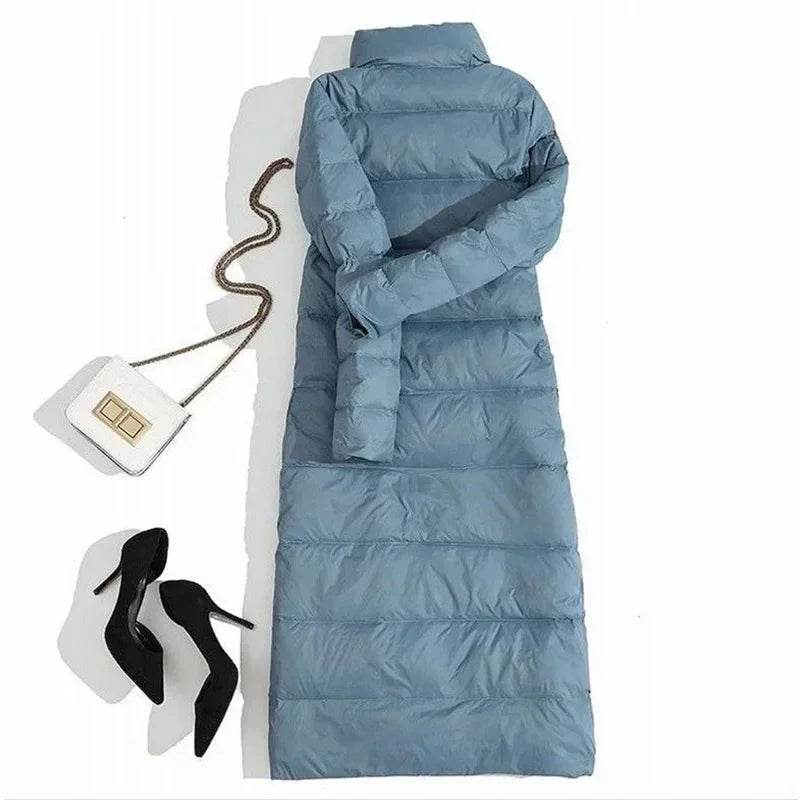 Buy Center Women's Warm High Neck Down Jacket - Cozy & Stylish - Buy Center UK