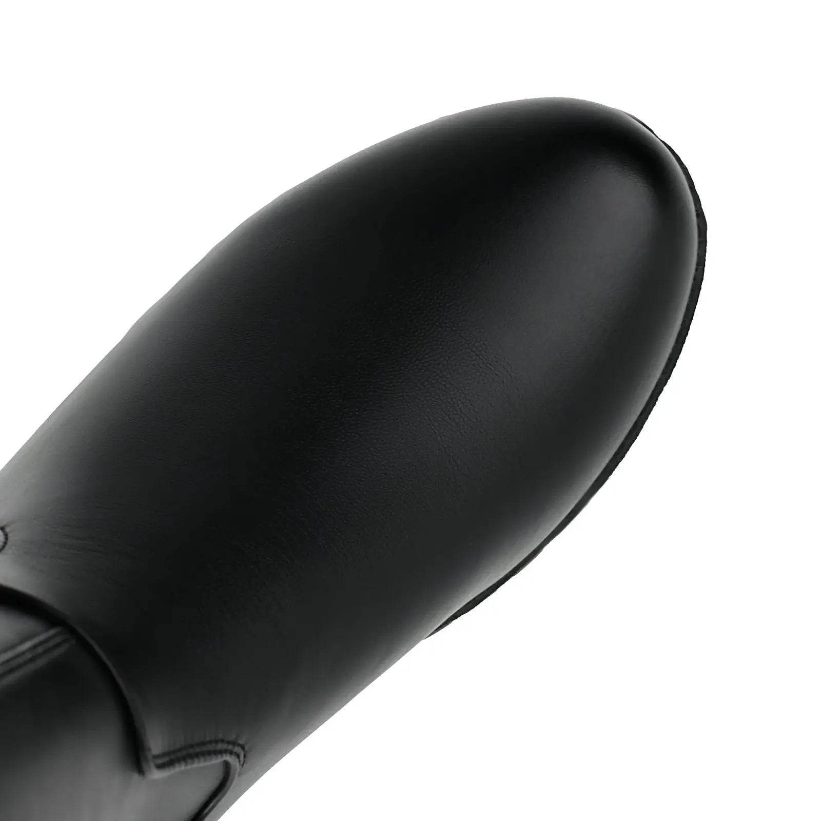 Buy Center Plus Size Thigh High Boots - Comfy Black & White Styles - Buy Center UK