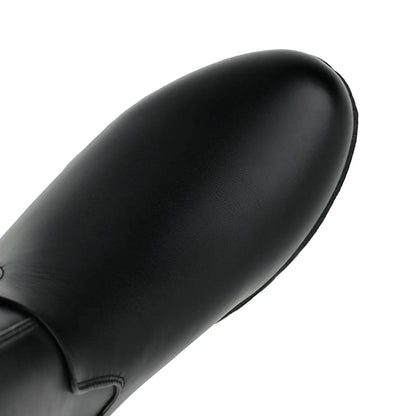 Buy Center Plus Size Thigh High Boots - Comfy Black & White Styles - Buy Center UK