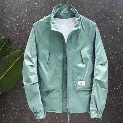 Buy Center Men's Casual Sports Jacket - Breathable, Stand Collar Style - Buy Center UK