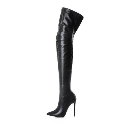 Sexy High Heels Over The Knee Boots - Stylish Thigh High Women's Shoes - Buy Center UK