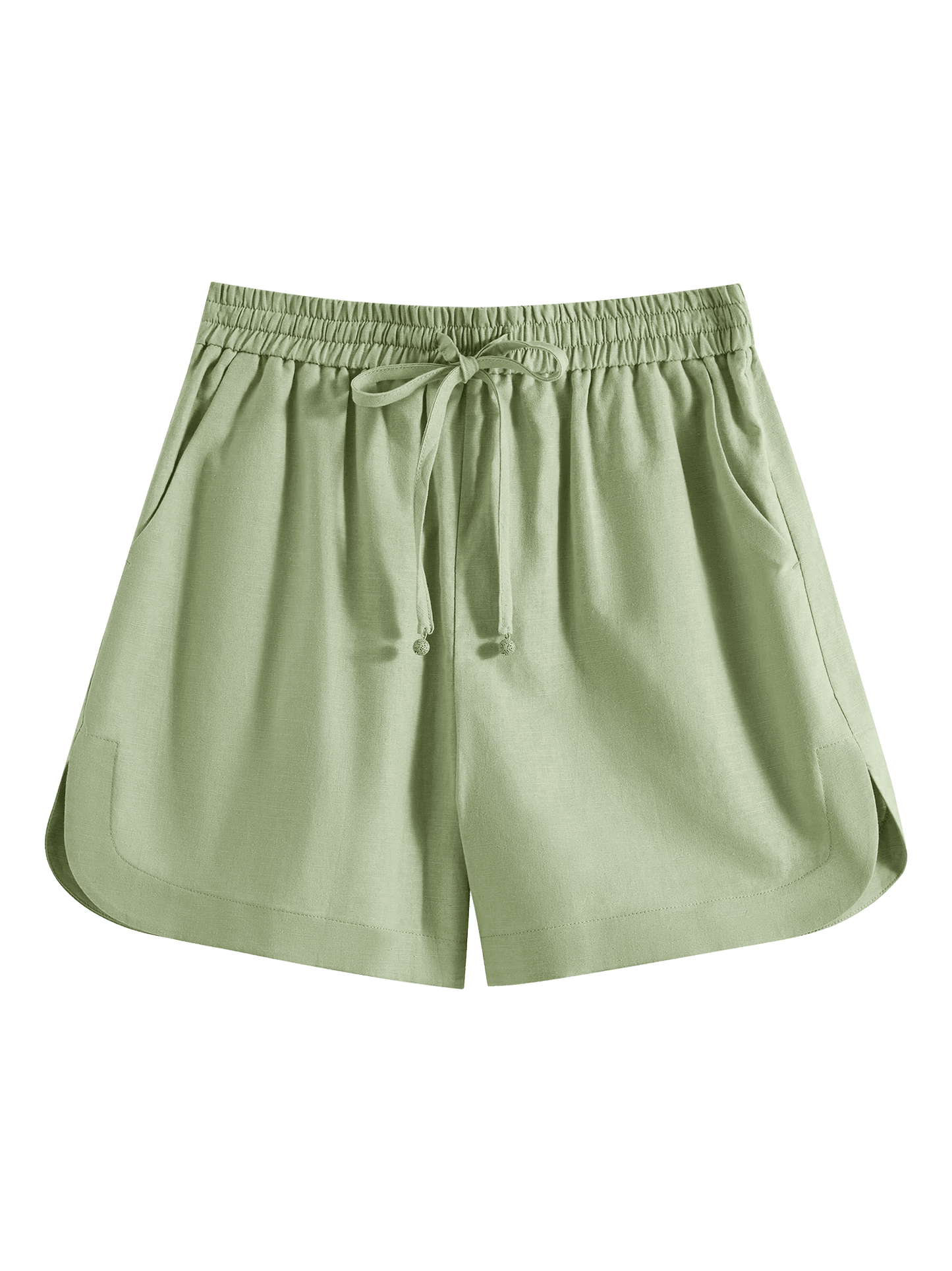 FSLE Women’s Summer Cotton Linen Shirt & Shorts Set - Casual Elegance - Buy Center UK