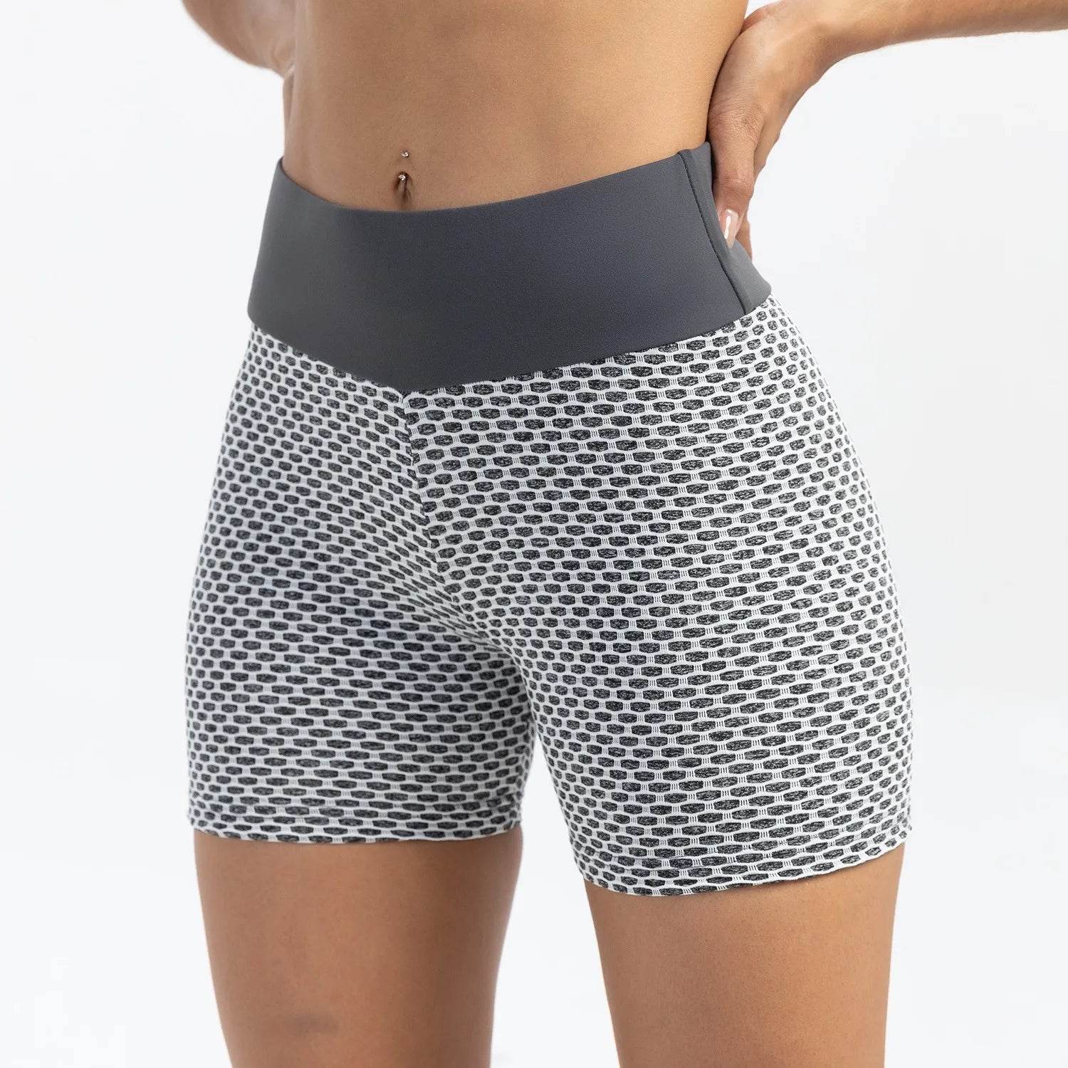 Buy Center Women's High Waist Yoga Shorts - Squat Proof & Quick Dry - Buy Center UK
