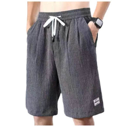 Buy Center Men's Summer Ice Silk Shorts - Breathable & Loose Fit - Buy Center UK