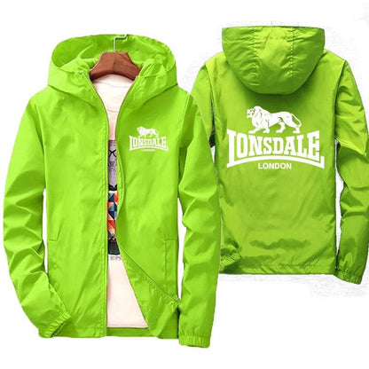 Buy Center Men's Lion Logo Windproof Jacket - Stylish Cycling Suit - Buy Center UK