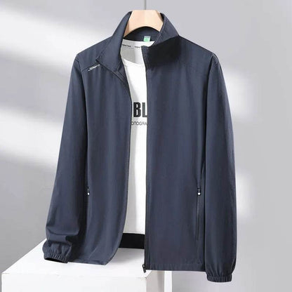 Summer Men's UV Protection Jacket - Breathable Quick-Dry Fabric - Buy Center UK