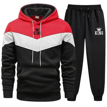 Buy Center Men's Tracksuit - Stylish Hoodie & Pants Set for All Seasons - Buy Center UK