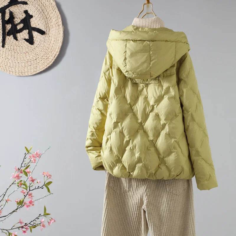 Buy Center Women's Ultra Light Puffer Jacket - 90% Duck Down, Warmth - Buy Center UK