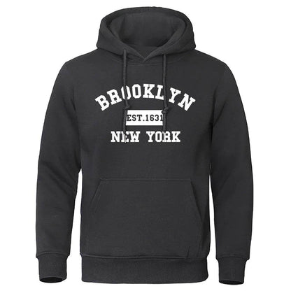 Buy Center Letter Printed Men's Hoodie - Stylish Loose Fit & Warm - Buy Center UK