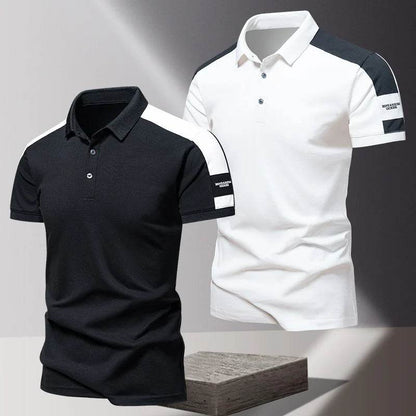 Buy Center Men's Ice Silk POLO Shirt - Breathable Business Casual Top - Buy Center UK