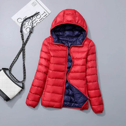 Buy Center Ultra Light Down Jacket - Stylish Hooded Winter Coat - Buy Center UK