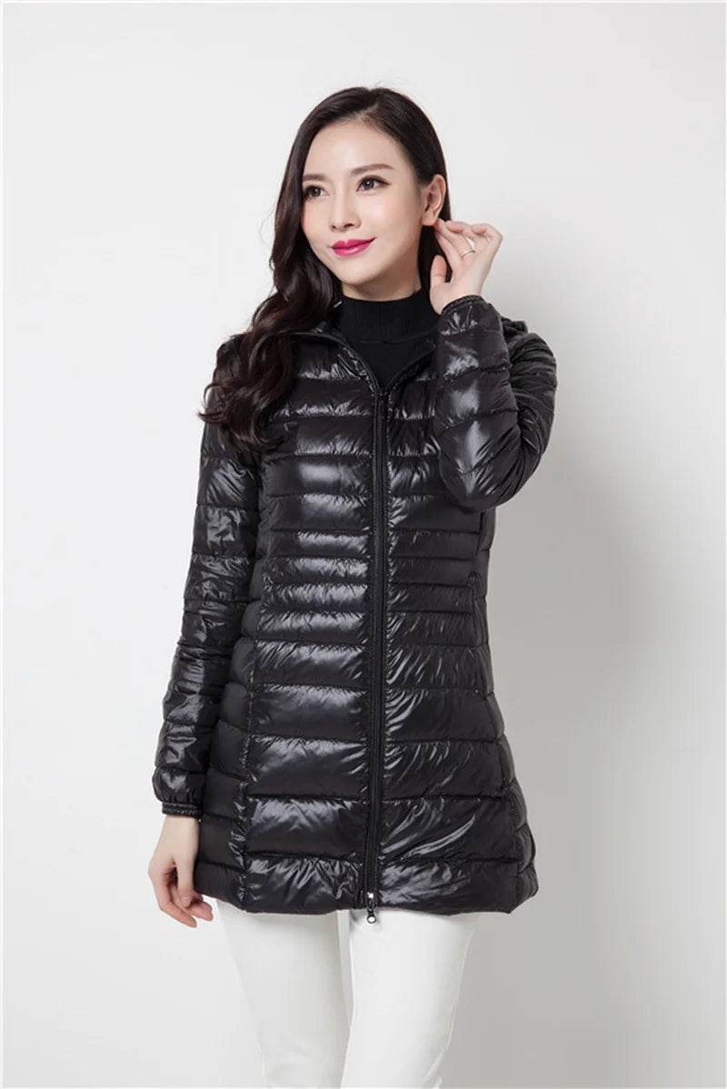 Buy Center Women's Lightweight Quilted Jacket - Water & Wind Resistant - Buy Center UK