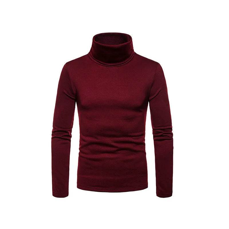 Buy Center Men's Casual Slim Fit Turtleneck Pullover - Autumn Fashion - Buy Center UK