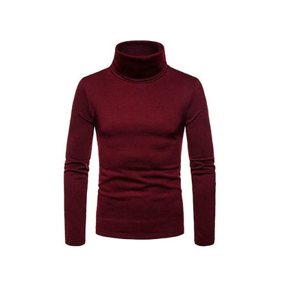 Buy Center Men's Casual Slim Fit Turtleneck Pullover - Autumn Fashion - Buy Center UK