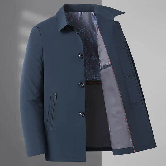 Buy Center Spring Men's Lapel Jacket - All-Match Business Casual Style - Buy Center UK