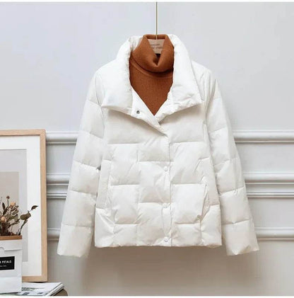 2024 Women's Down Jacket - Lightweight Puffer Coat for Winter Style - Buy Center UK