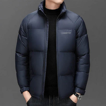 2024 Winter Puffer Jacket for Men - Windproof, Stylish & Warm - Buy Center UK
