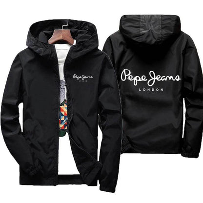 2025 Men's Waterproof Hiking Jacket - Stylish Hooded Windbreaker - Buy Center UK