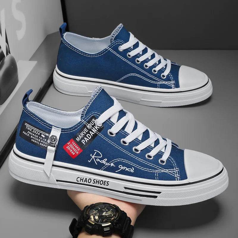 Buy Center Men's Casual Canvas Sneakers - Breathable & Lightweight - Buy Center UK