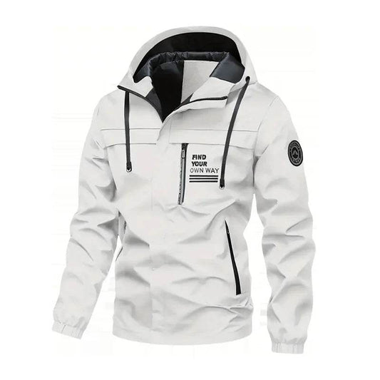 Buy Center Men's Waterproof Fleece Coat - Windproof & Stylish Hoodie - Buy Center UK