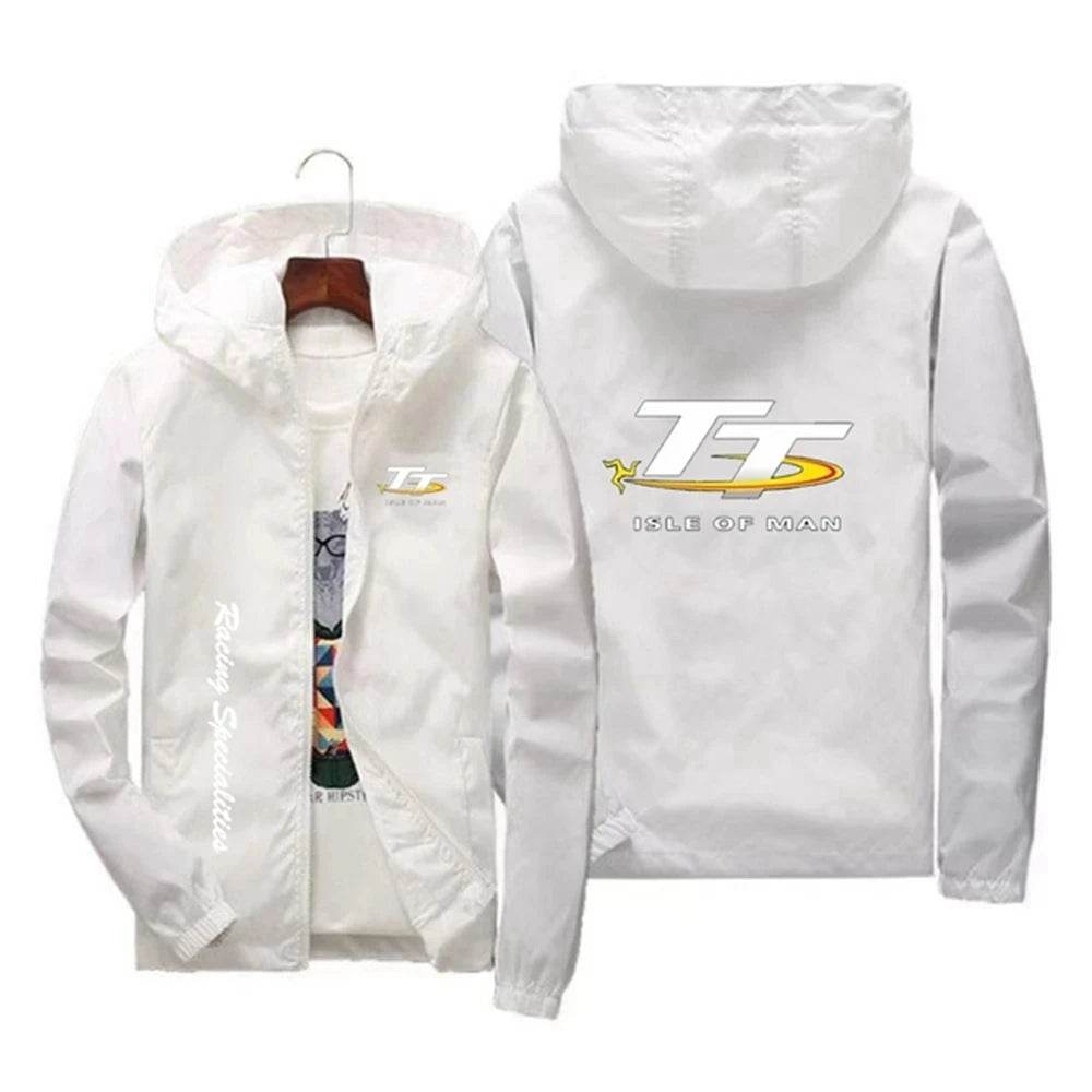 Buy Center Windproof Outdoor Jacket for Men - Quick-Drying, Zip Hoodie - Buy Center UK