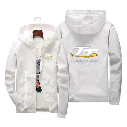 Buy Center Windproof Outdoor Jacket for Men - Quick-Drying, Zip Hoodie - Buy Center UK