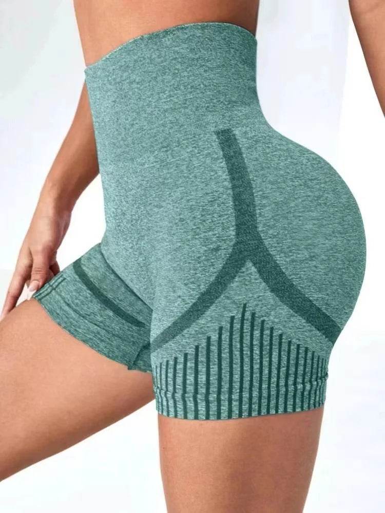 Buy Center Women's High Waist Yoga Shorts - Lift Butt & Workout Comfort - Buy Center UK