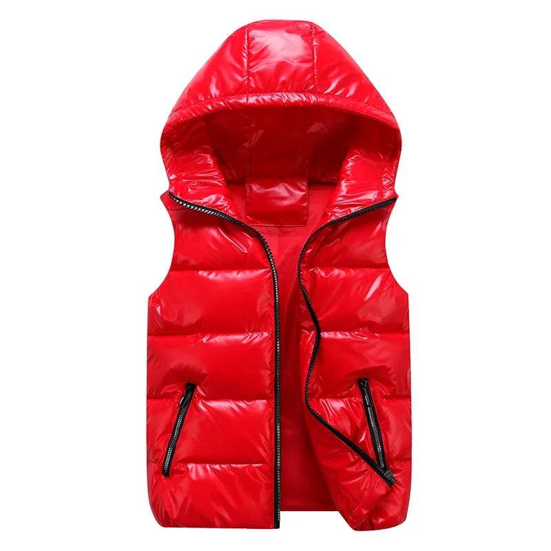 Buy Center Men's Sleeveless Jacket - Warm Hooded Padded Vest - Buy Center UK