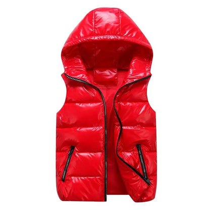 Buy Center Men's Sleeveless Jacket - Warm Hooded Padded Vest - Buy Center UK