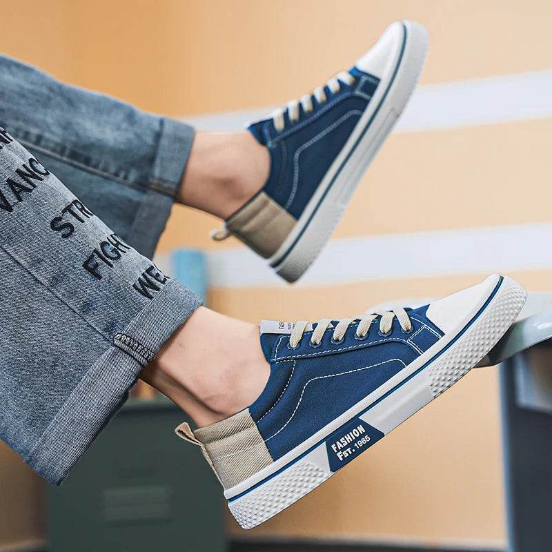 Buy Center Men's Plus-Size Canvas Shoes - Breathable & Non-Slip Comfort - Buy Center UK