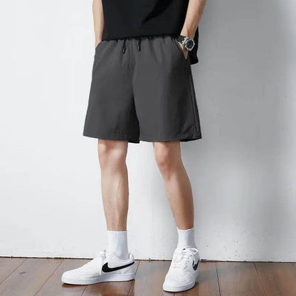 Buy Center Men's Lightweight Summer Shorts - Casual Solid Color Design - Buy Center UK