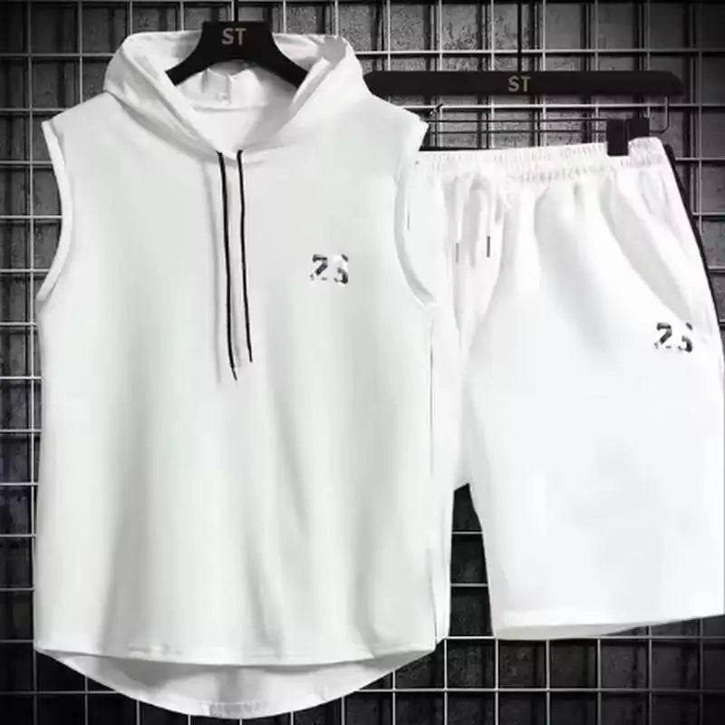 Buy Center Men's Summer Two Piece Set - Casual T-Shirt & Shorts - Buy Center UK